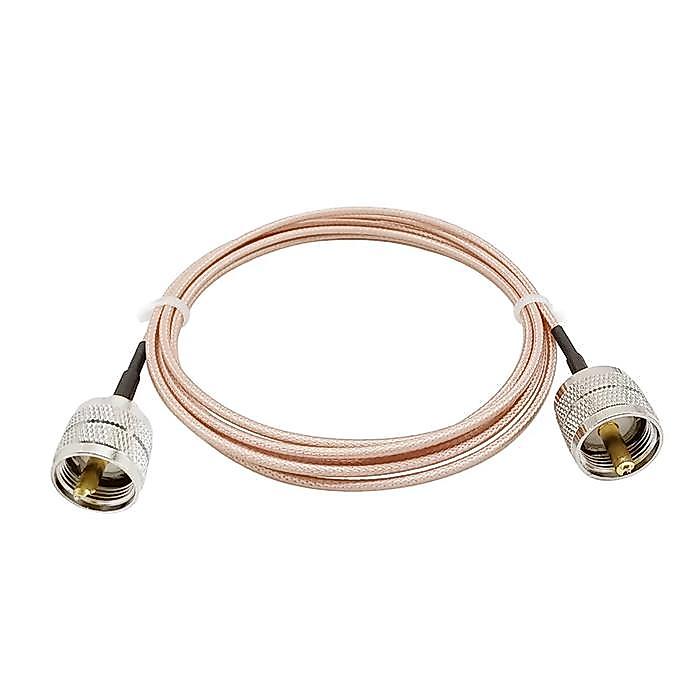 KABEL JUMPER PL259 MALE KE PL259 MALE PANJANG 50CM