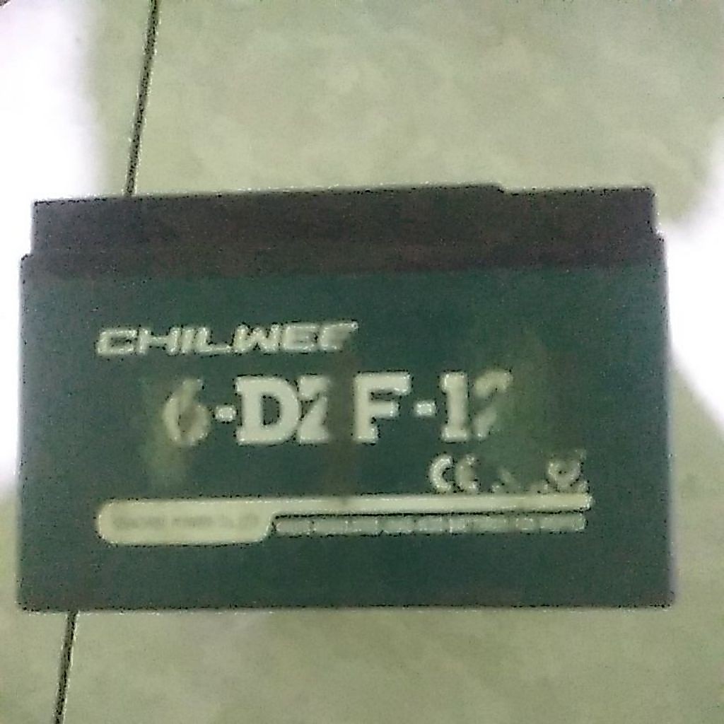 Aki Acuu sepeda listrik Chilwee 12v 12A Uwinfly BEKAS SECOND