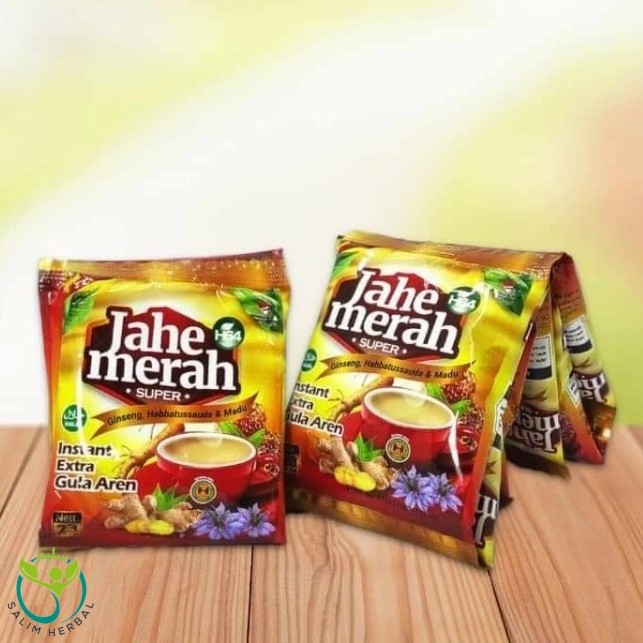 Jahe Merah Super H64 Instant Extra Gula Aren