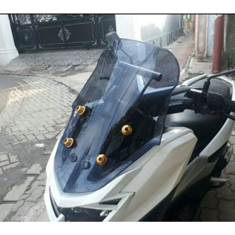 Tameng windshield Visor Nmax old lama replika TDR model XMAX tinggi