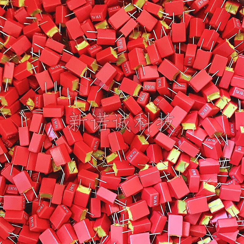 5PCS/10PCS/50PCS/Lot WIMA MKS2 1UF 1.0UF 63V 63v1UF 5% foil film capacitor 1000nF 105 Foot distance 