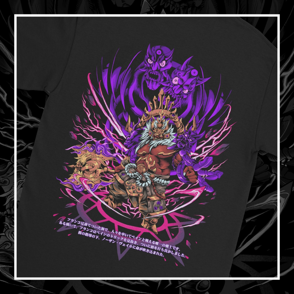 Kaos Game Mobile Legend Franco King Of Hell Skin Legend