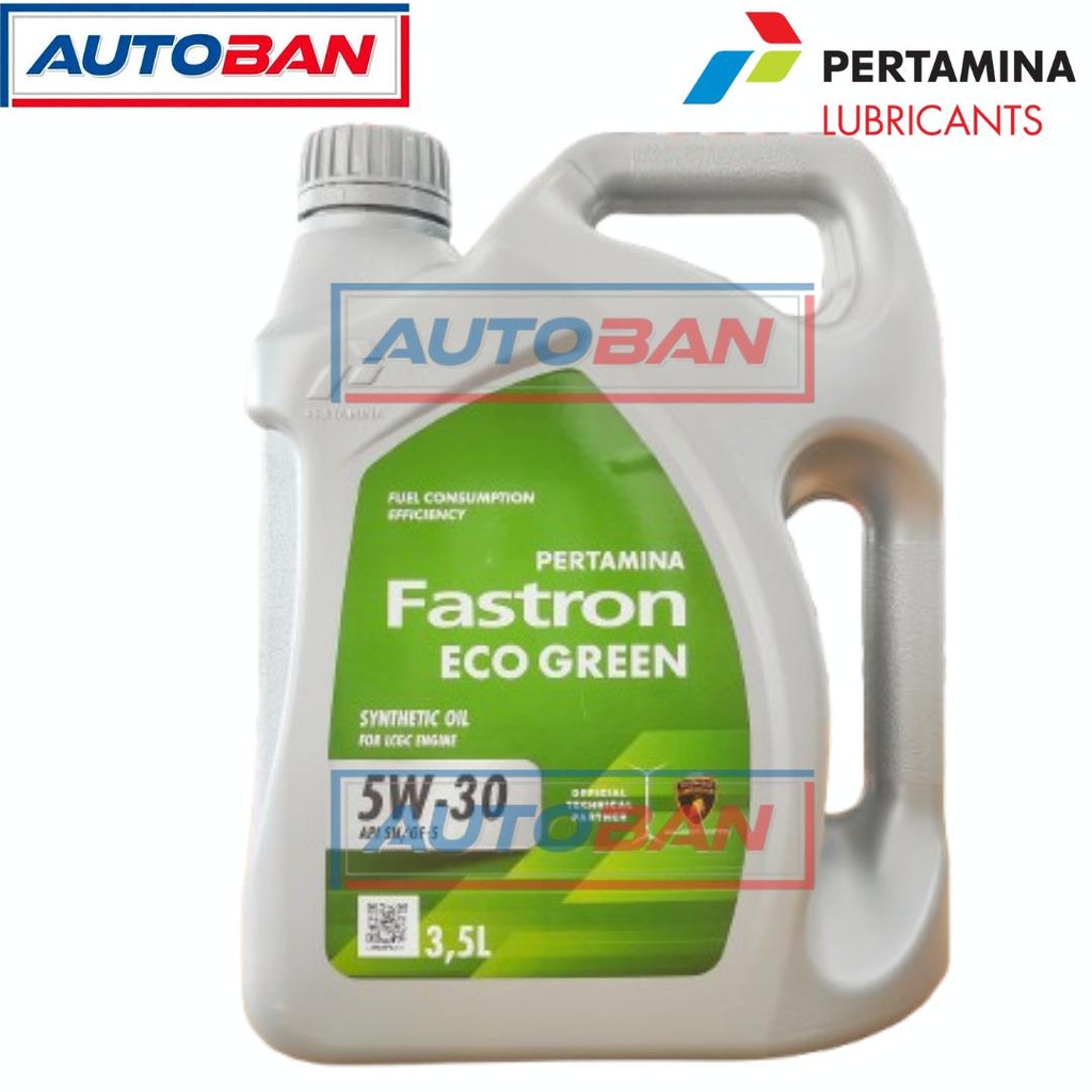 OLI MESIN PERTAMINA FASTRON ECO GREEN 5W-30 3.5 LITER ORIGINAL