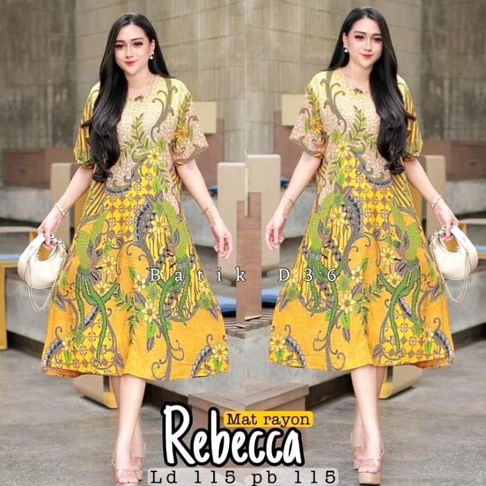 Pakaian Wanita Pakaian Wanita Baju Tidur Daster Batik Payung Kimono Rebbeca Adella Parang Bumil/Busu