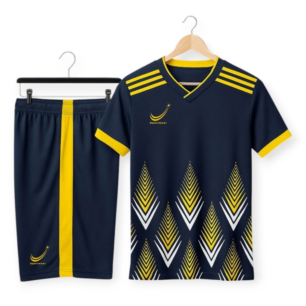 Setelan Jersey  anak  Kaos Futsal Baju Bola Anak kostum Seragam Olahraga Anak SD umur 5- 14 tahun