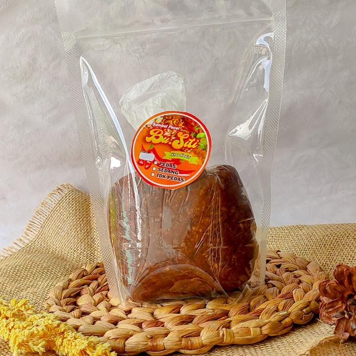 

HOT PRODUK SAMBEL PECEL 500 GR KHAS KEDIRI BU SITI - BUMBU PECEL GRATIS ONGKIR - Pedas