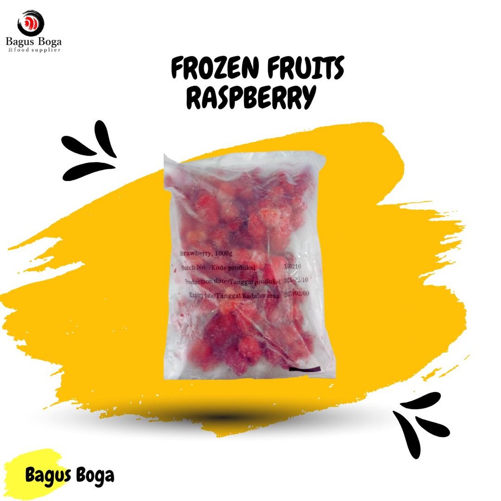 

FROZEN FRUITS RASPBERRY 1 KG