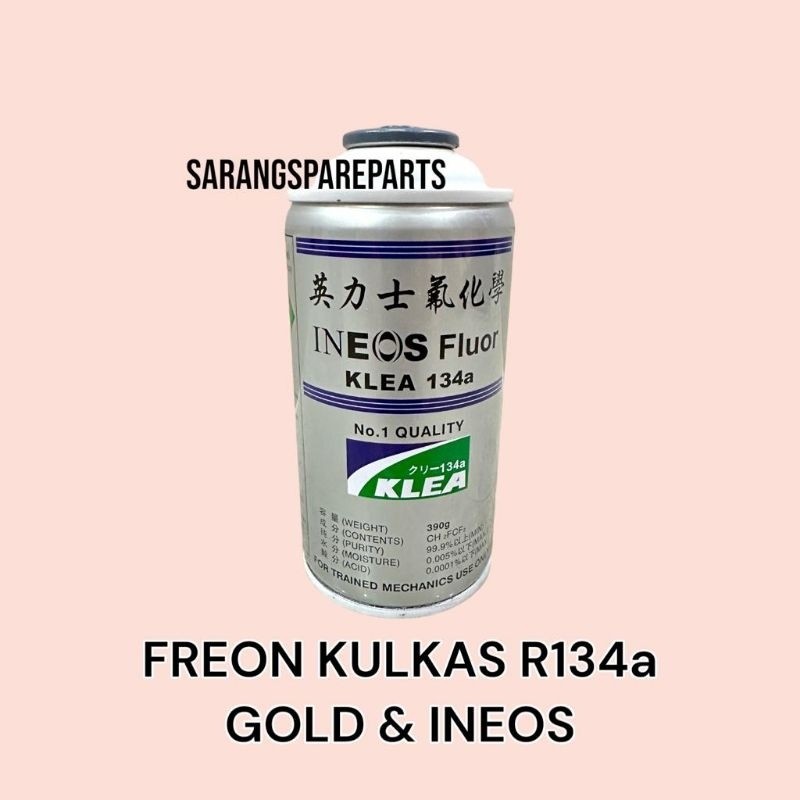 NEW PREON ISI MOBIL DAN KULKAS / FREON HFC KULKAS R134A / FREON KULKAS GOLD / FREON INEOS /  FREON H