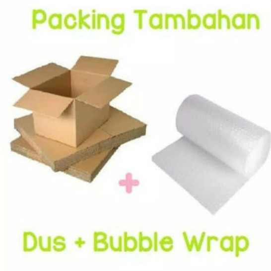 

EXTRA PACKING DUS / BUBLE WRAP UNTUK PENGAMAN/ EXTRA PACKING