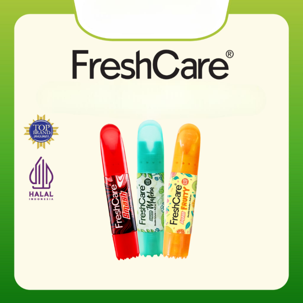 FRESHCARE Smash | Double Inhaler + Kerokan + Roll On