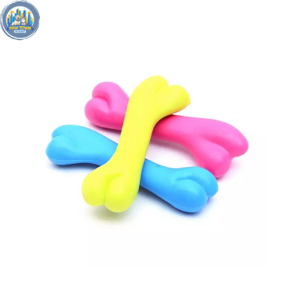 MAINAN TULANG ANJING KARET - MAINAN GIGIT ANJING BENTUK TULANG - DOG BONE TOY
