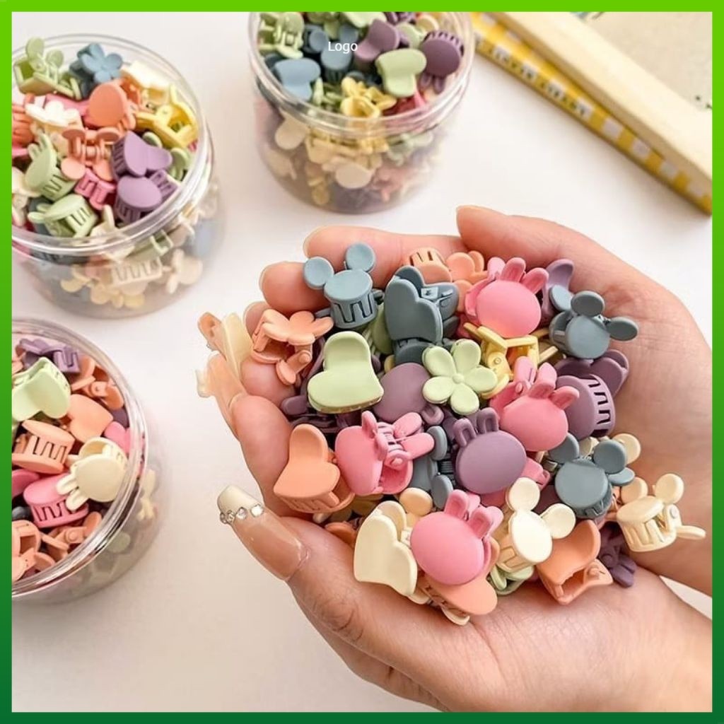 JEPITAN RAMBUT ANAK -JEPIT RAMBUT KECIL BENTUK BUNGA -AKSESORIES CEPIT RAMBUT ANAK