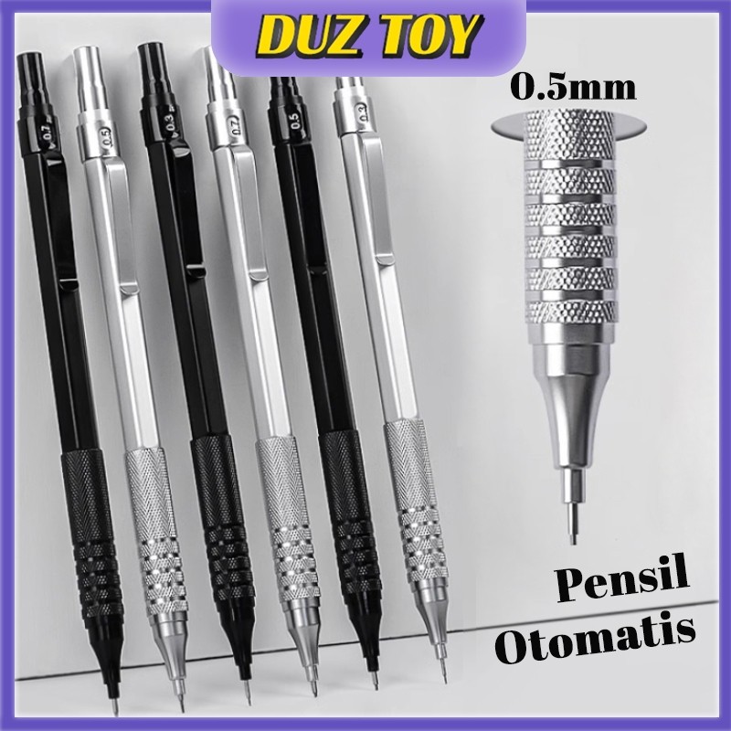 

New Pentel Graph Gear 500 Mechanical Drafting Pencil Pusat Gravitasi Rendah Gambar Logam PencilPremium