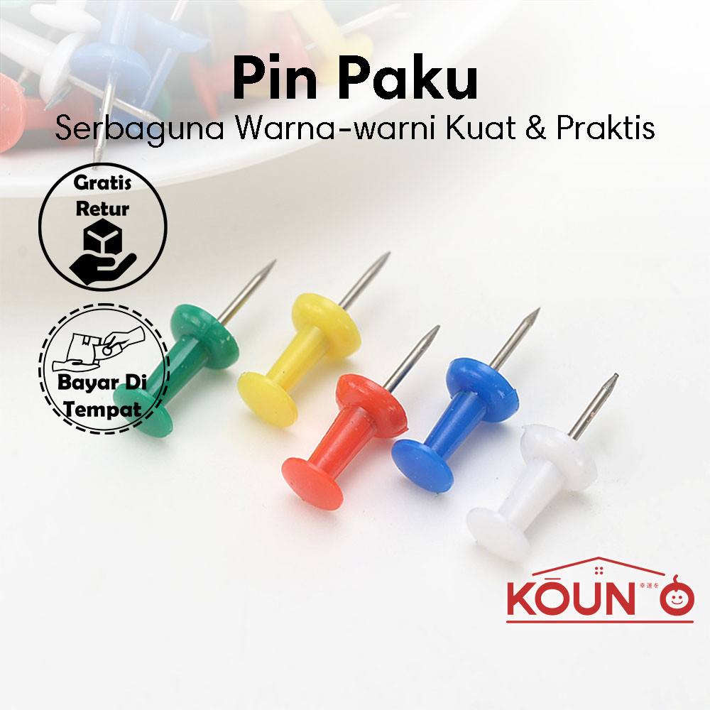 

Set Pin Paku Warna-warni Pin Paku Multicolor Serbaguna Tahan Lama Pin PakuKuat Dan Praktis Mudah Digunakan