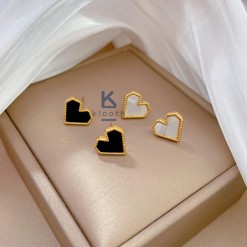 Klooth.id - Anting Titanium Wanita Hati