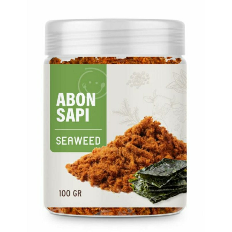 

Abon Sapi Premium Rasa Seaweed(Rumput Laut) Cocok untuk anak GTM -CHIBO ABON