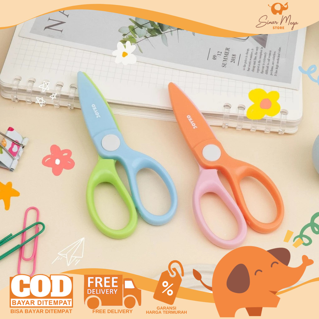 

Joyko Scissors Gunting Bahan Plastik SC-41 Gunting Mini Anak