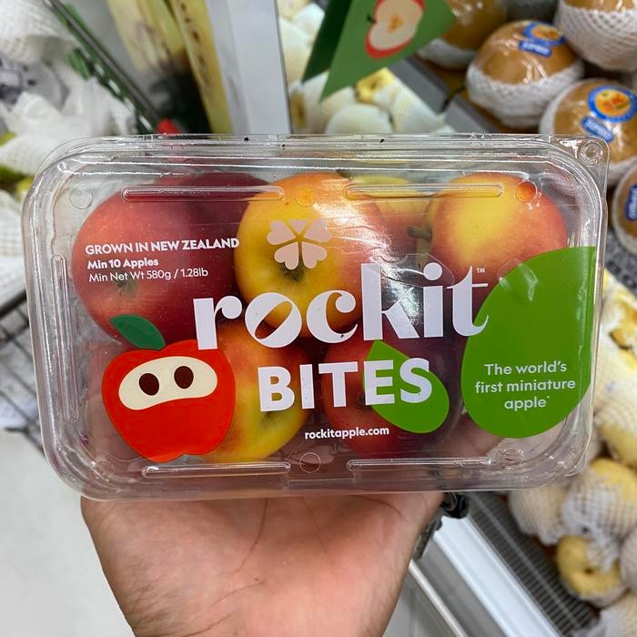 

Apel rockit bites garing manis pack 580gr