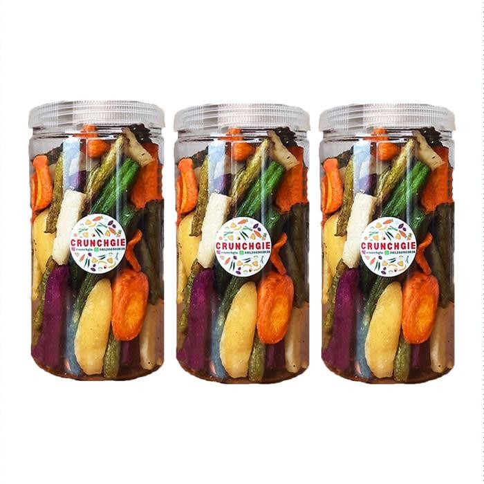 

SALE 3pcs 1L Keripik Buah Toples | Buah Kering | Kripik Buah | Keripik Strawberry Kering | Cemilan Sehat | Snack Buah | Keripik Buah Sayur Mix - Sayur, 3pcs 1LTERLARIS