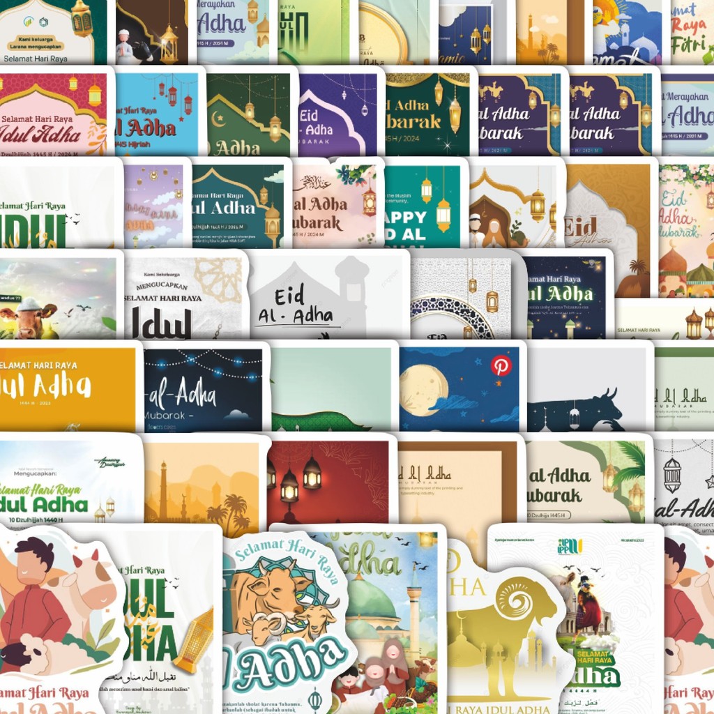 

Stiker Cutting Pack Stiker Tema Idul Adha V3 Isi 100Pcs Series Aesthetic Lucu Keren Untuk Koper Bahan Vynil