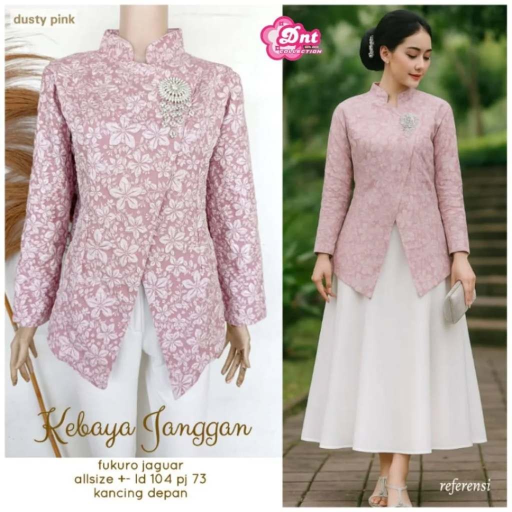Kebaya Janggan Modern Kebaya Kondangan Outfit Wisuda Lamaran Tunangan Kekinian 2025
