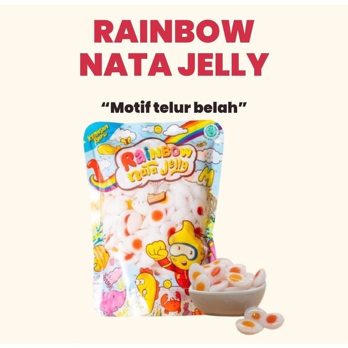 

PROMO! Nata Jelly 350gr motif Telur Belah – Dessert Lucu Jely Warna Warni Bentuk Karakter Topping Minuman Jajanan Kekinian Harga Murah Halal MUI