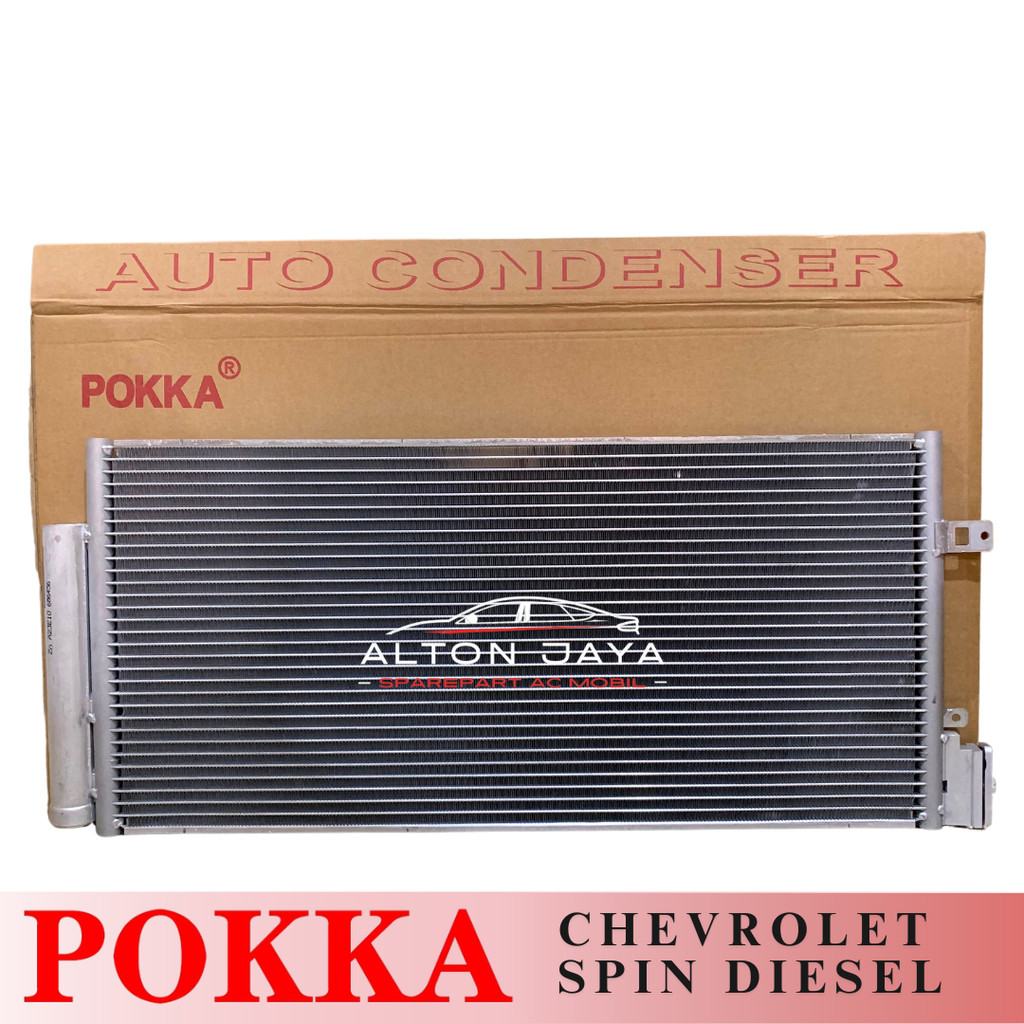 KONDENSOR AC MOBIL CHEVROLET SPIN DIESEL CONDENSOR SPIN DIESEL POKKA 01731