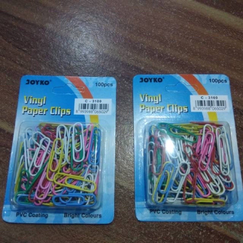 

Paper Clip Joyko - Vinyl Paper Klip - Klip Kertas Warna Warni