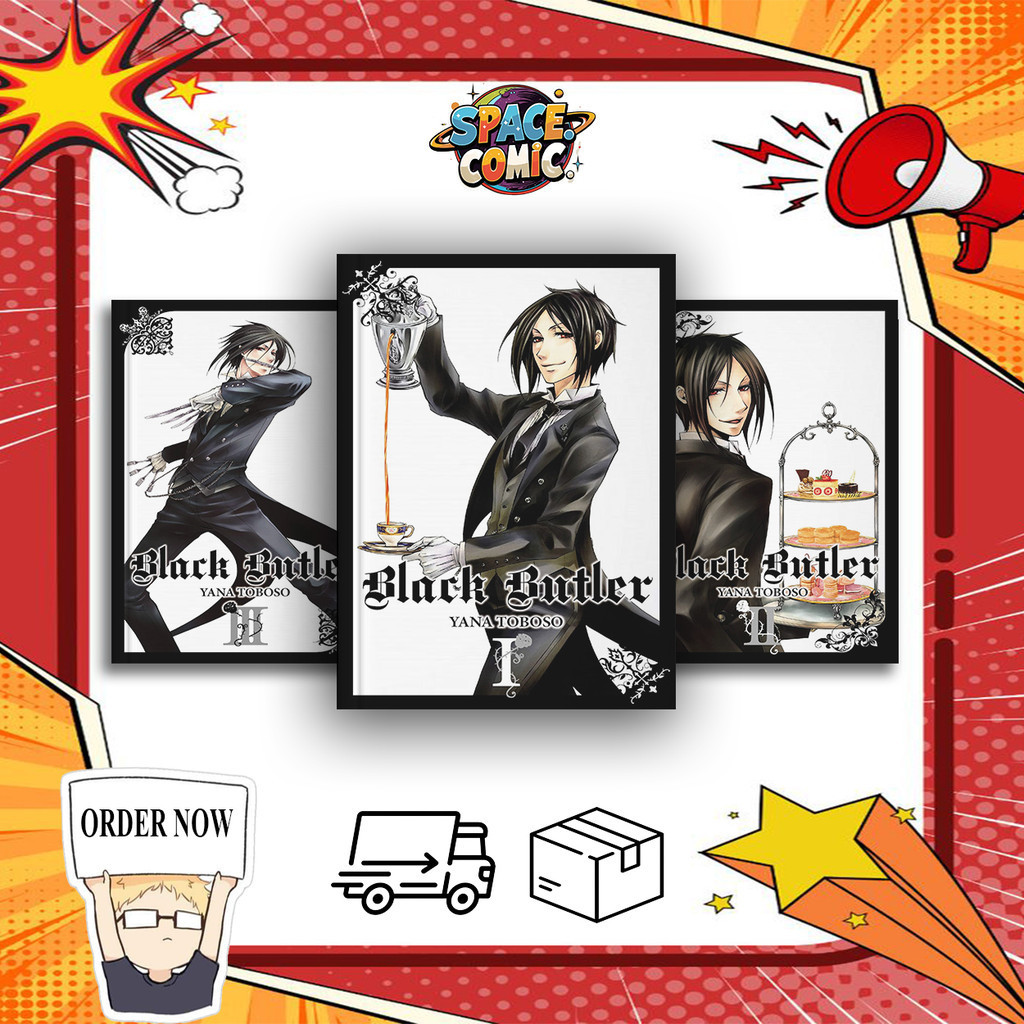 Manga Black Butler (Vol.1-Vol.33) (English)