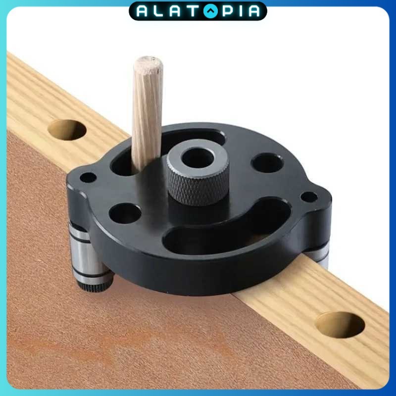

Dowelling Jig Hole Puncher Alat Pelubang Bor Guide DIY Woodwork - FN152