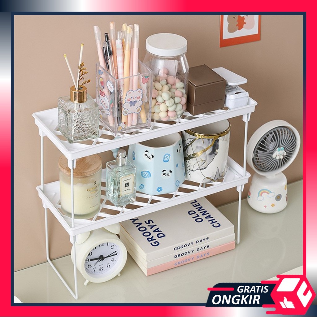 Gratis Ongkir - H6726 Rak Meja Lipat Kerja Estetik / Rak Meja Lipat Belajar Modern / Rak Meja Lipat 