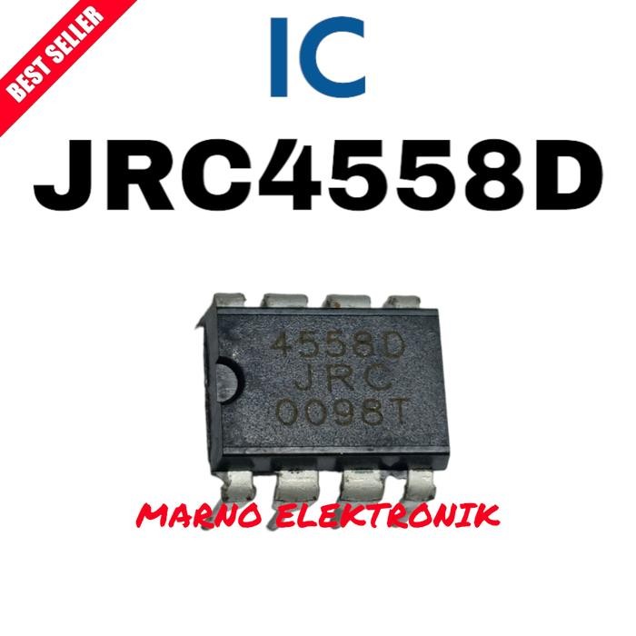 IC JRC4558D JRC 4558D JRC4558 JRC 4558 ASLI ORI ORIGINAL Mamu