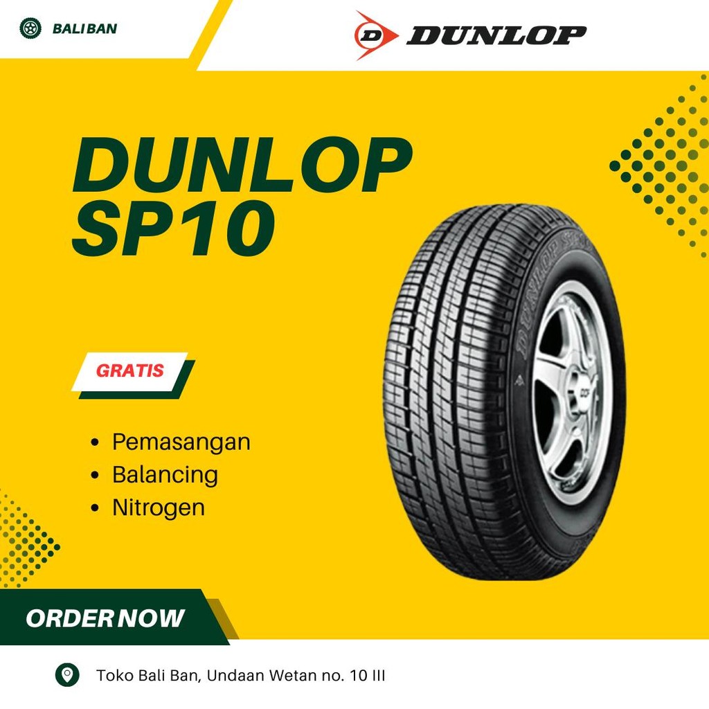 R14 Dunlop Sp10 185/70 R14
