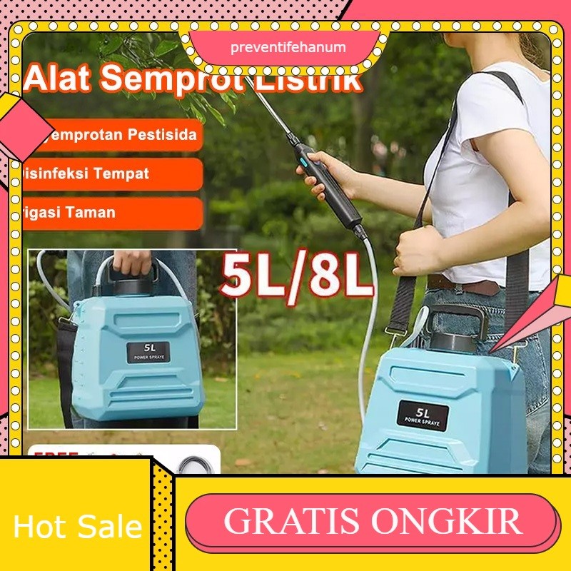 Sprayer Tools Semprotan Rumput Elektrik 5/8 Liter Sprayer elektrik 5 Liter SEMPROTAN HAMA