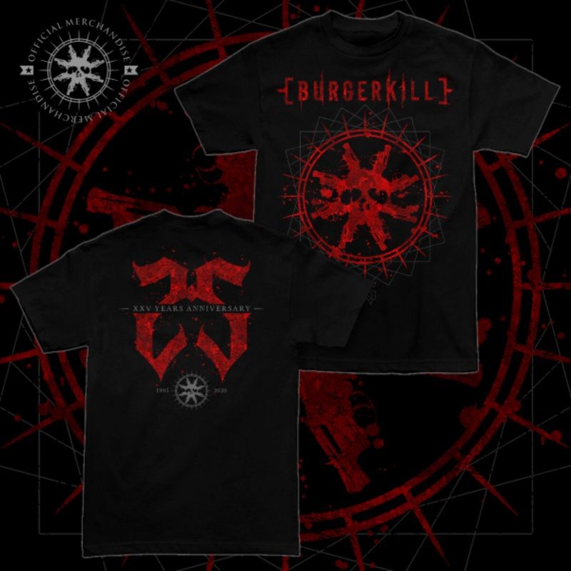 (COD) BURGERKILL 25TH ANNIVERSARY - TSHIRT