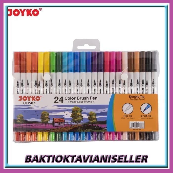 

Color Brush Pen Joyko CLP-07 24 Warna