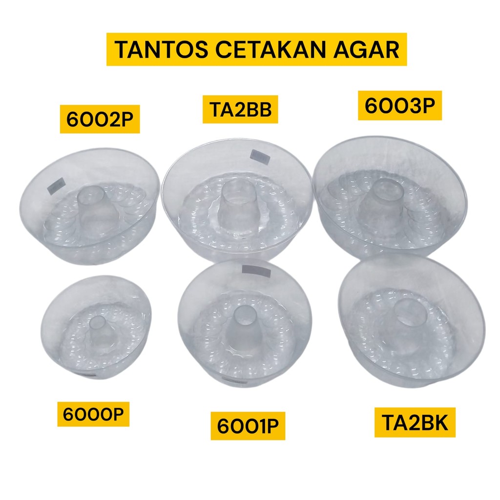 Loyang Puding Plastik / Cetakan Agar