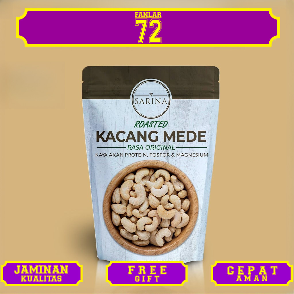 

Kacang Mede Panggang Premium Roasted Mete Premium