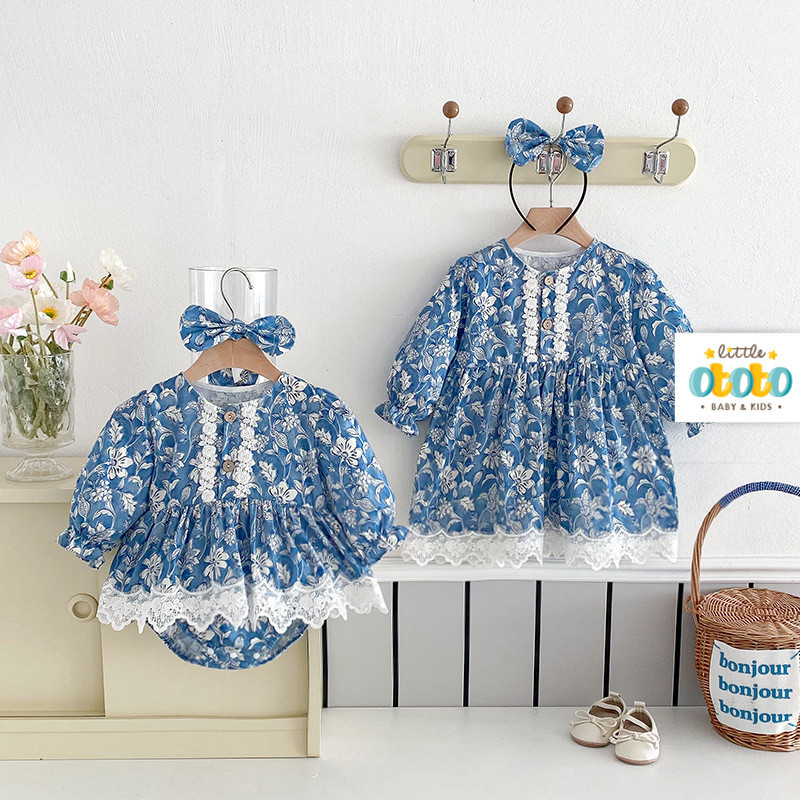 Romper Bayi JIYA - Baju anak Perempuan Aqiqah Manyue Birthday Newborn Lace Premium