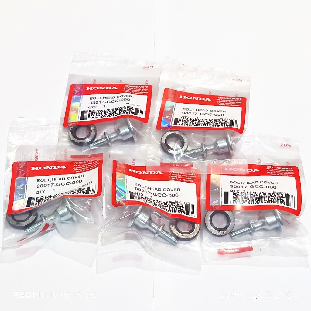 GROSIR (( 5 SET  )) BAUT BAUD HEAD COVER BEAT KARBU VARIO 110 SCOOPY KARBU ESP REVO FIT BAUT HEAD SI
