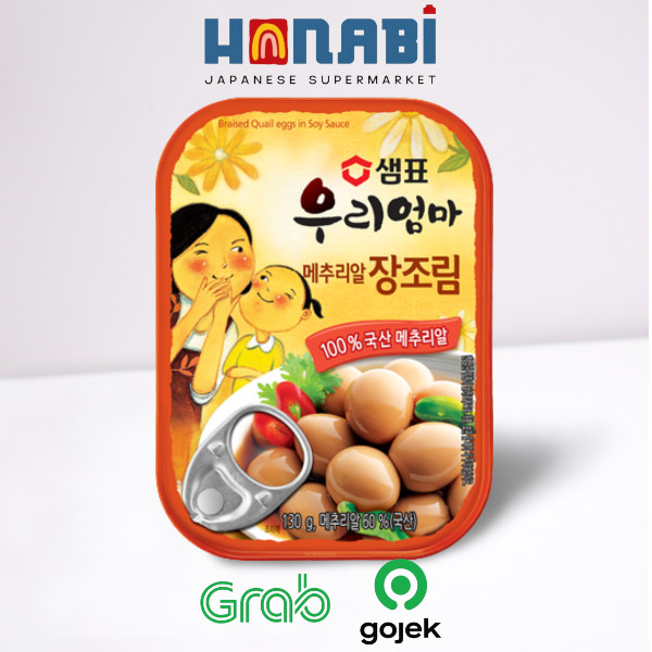 

Sempio Braised Quail Eggs in Soy Sauce 90g – Telur Puyuh Rebus Saus Kecap Made In Korea