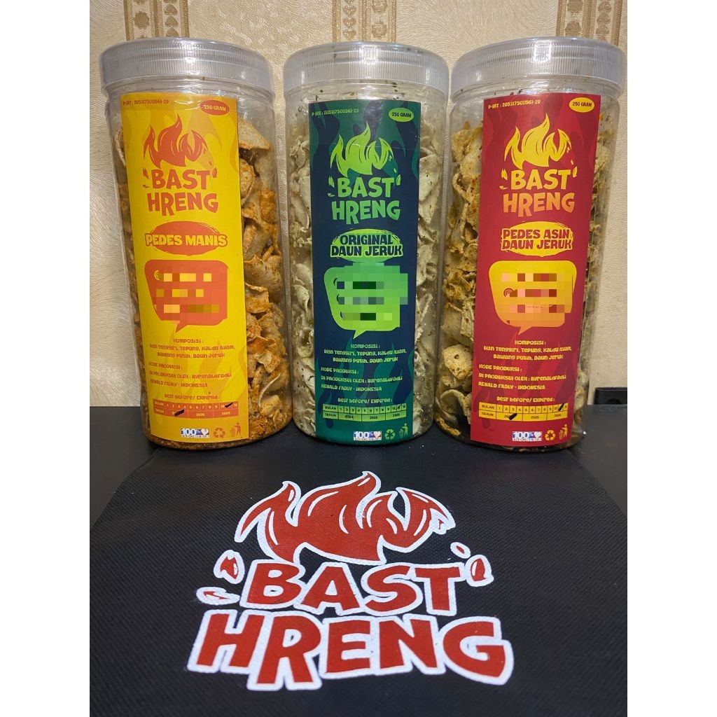 

ipunkfood Paket Isi 3 Basthreng Rasa Original Dan Pedas