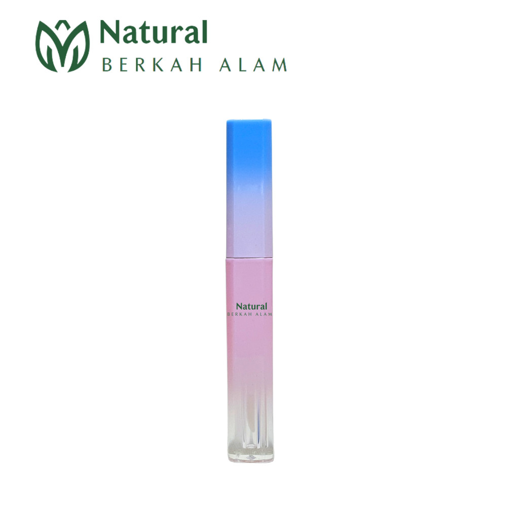 Lip Cream 4 Ml Kotak Pink Tutup List Biru / Tube Lipstick / Tempat Lip Cream / Tube Lip Cream / Lip 