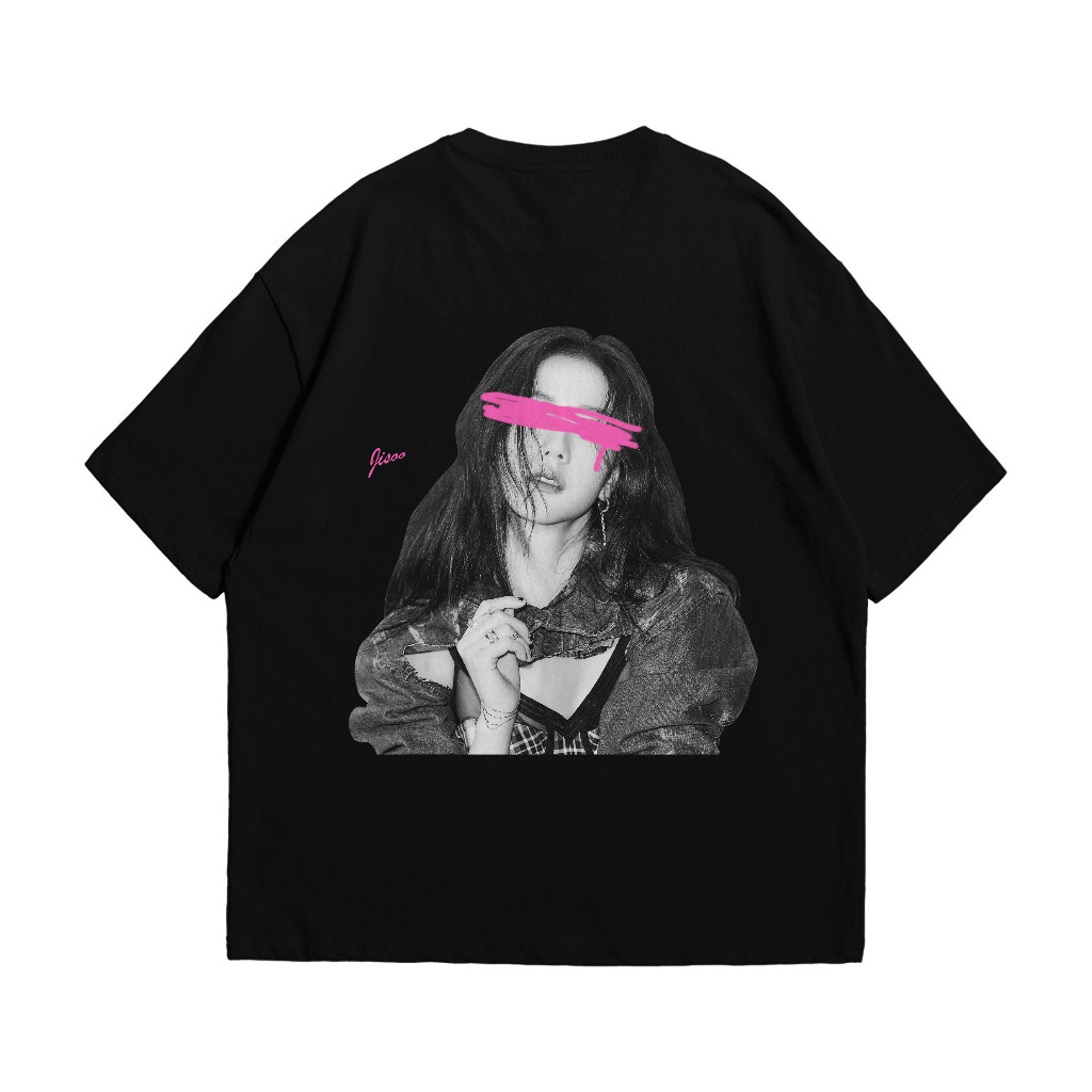 (COD) Tshirt BLACKPINK Kaos Kpop Oversize Jisoo – Kimbap Gang