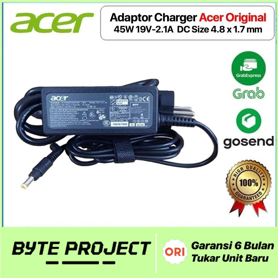 Adaptor Charger Laptop Acer Z3 Z3-451 Z3-451/8 ( 19V - 2.1A ) -NEW