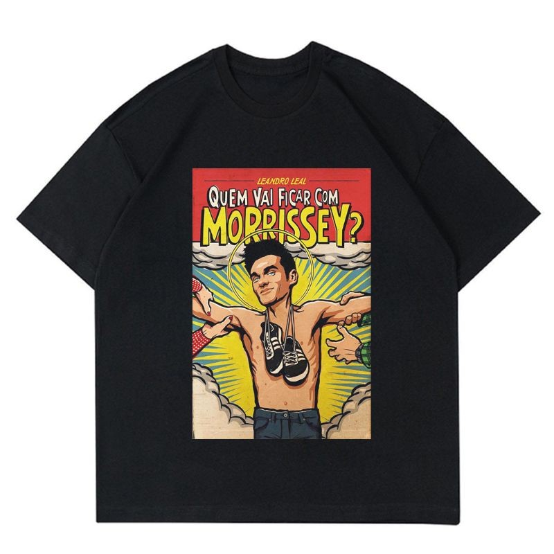 KAOS MORISSEY COMICS | T-SHIRT VINTAGE COMICS | KAOS BAJU BAND THE SMITHS
