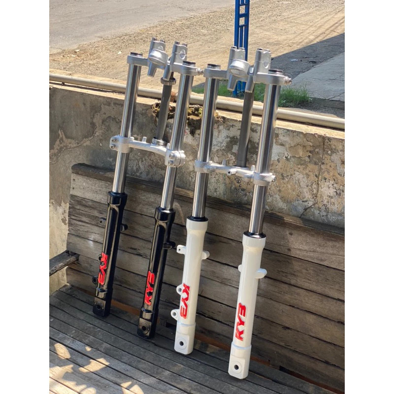 Shock depan import KYB KYE set segitiga ninja GORILLA model r rr pnp cb gl mp tiger