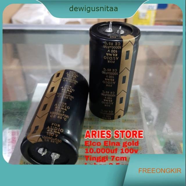 ELKO ELCO ELNA 10000uf 100v ELNA 10000uf 100v ORI