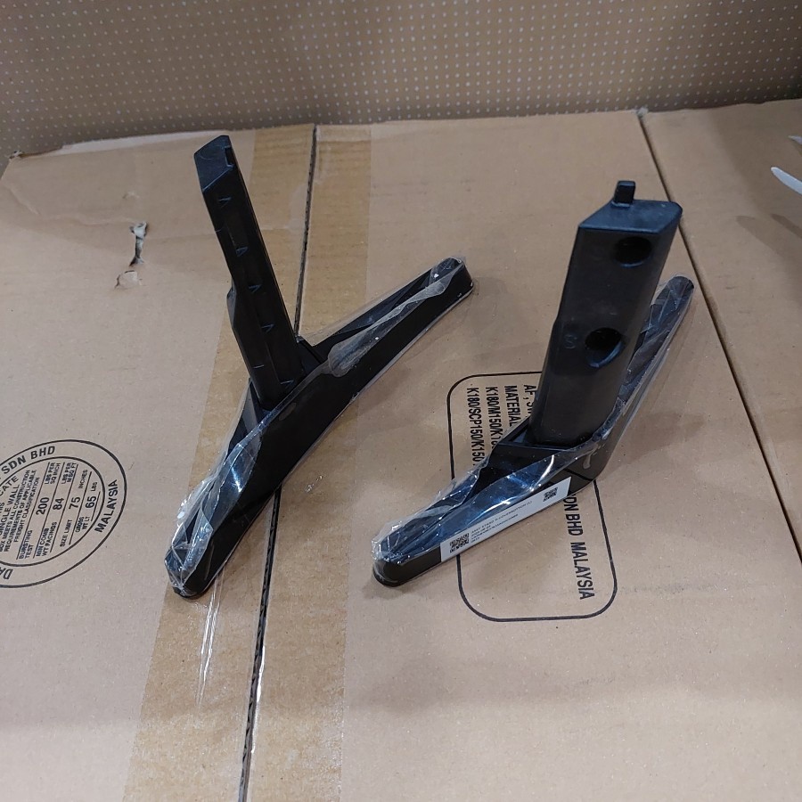 Stand tv dudukan tv kaki tv bracket tv led smart merk samsung ukuran 43 inch berbagai model