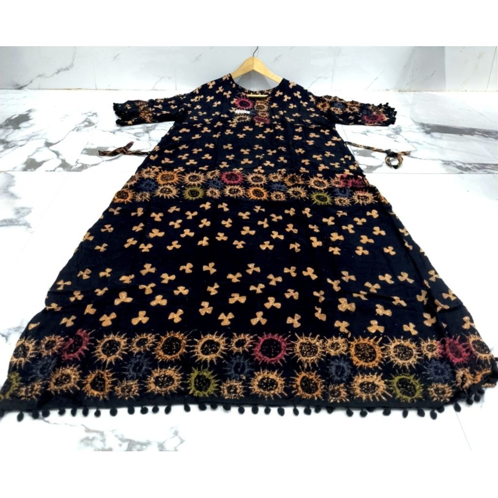 FERTUSHOP  gamis tangan terompet